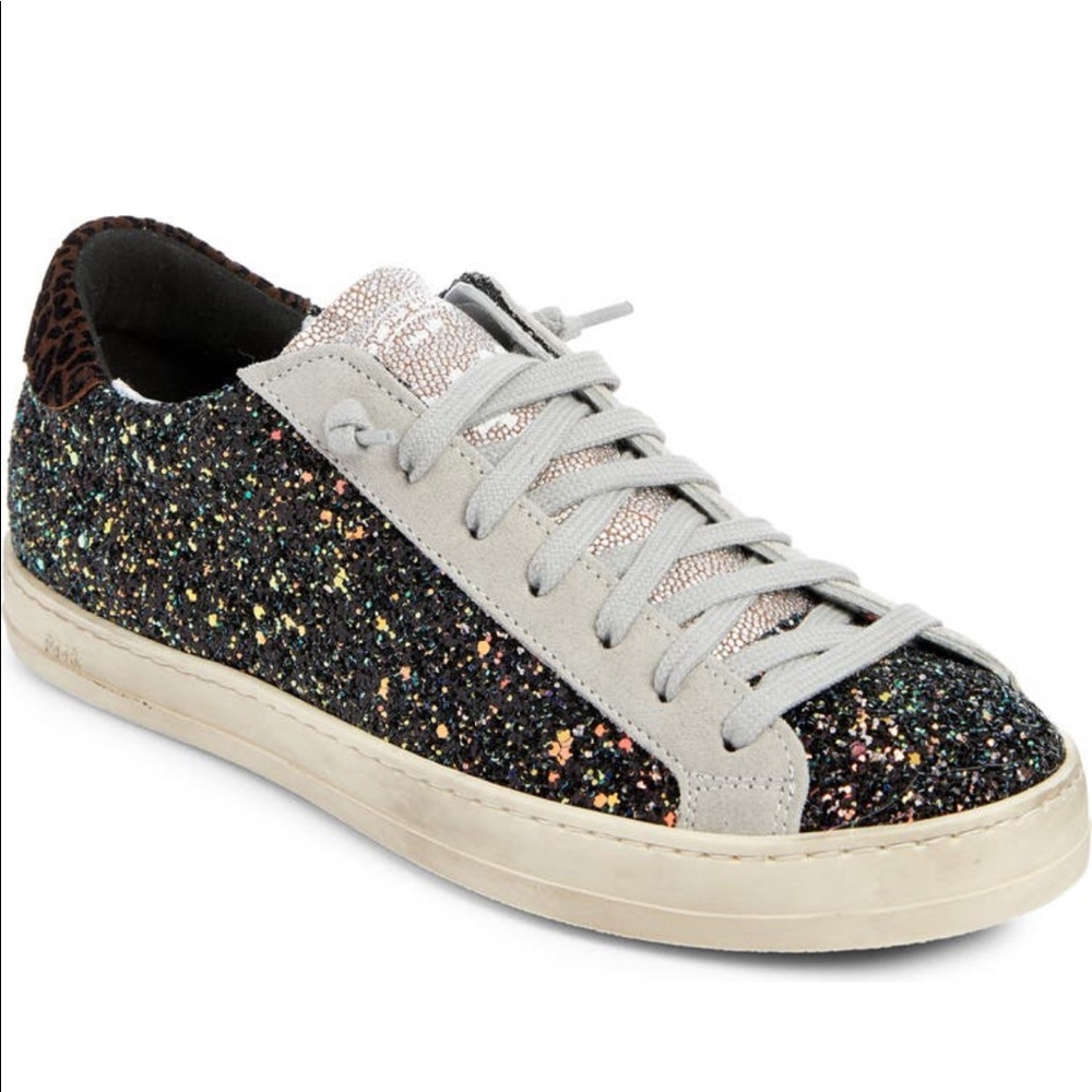 P448 John Glitter Low Top Sneaker